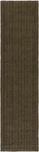 Vista 2 de SAFAVIEH Natural Fiber Collection Runner Rug - 2'3" x 7', Charcoal & Green, Handmade Jute, Ideal for Bedroom, Foyer, Hallway, Entryway (NF451B)