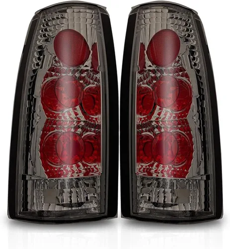 Vista 3 de Winjet Conjunto de luces traseras para Chevy GMC C/K 1500/2500/3500 1988 Negro/Ahumado