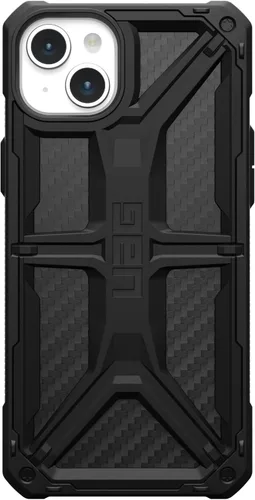 Vista 7 de URBAN ARMOR GEAR UAG - Funda compatible con iPhone 15 Plus de 6.7 pulgadas, fibra de carbono Monarca, resistente, resistente, grado militar, probada