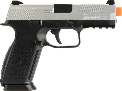 Vista 3 de Evike Airsoft - FN Herstal FNS-9 Airsoft Spring Airsoft Pistola de Airsoft por CyberGun (Color: Solo dos tonos/pistola)