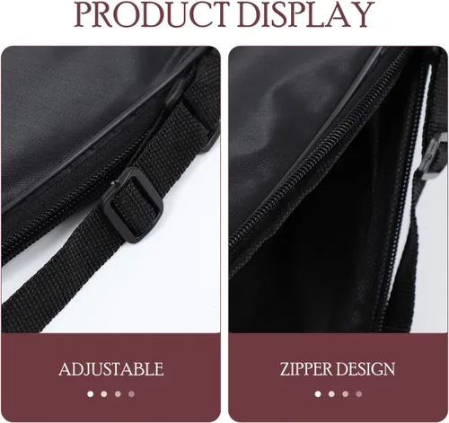 Vista 6 de Toddmomy Mochila para niños, 1 bolsa de tenis para raqueta, bolsas de tenis ligeras, bolsa de tenis de raqueta de bádminton con correa ajustable