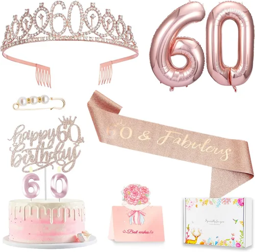 Vista 12 de Decoraciones de cumpleaños número 10 para niña, juego de velas con forma de corona 10º
