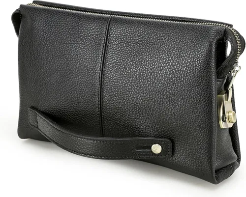 Vista 61 de Funda de piel de grano superior para hombre y mujer, múltiples bolsillos/ranuras, RFID de gran capacidad para tarjetas, cheques, dinero, pasaporte