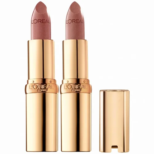 Vista 24 de L'Oreal Paris - Lápiz labial Colour Riche Original cremoso, hidratante con acabado satinado, 840 Nature's Blush, 1 unidad