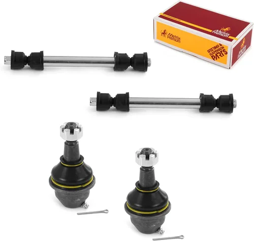 Vista 145 de Metrix Premium Chassis Parts - Juego de 4 piezas de articulación de rótula superior y barra estabilizadora delantera para Ford Ranger RWD 1998-2011