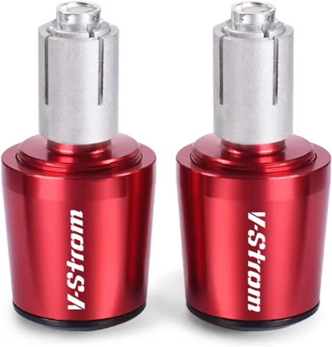 Vista 3 de Motorcycle Motorcycle Handlebar Ends CNC Handle Bar Grips Cap for Suzuki VStrom 650 V-Strom 650 1000 1050/xt DL250 DL650 Dl1000 Accessories Handle