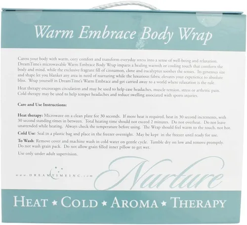 Vista 3 de DreamTime Envoltura corporal Warm Embrace, Larkspur Blue