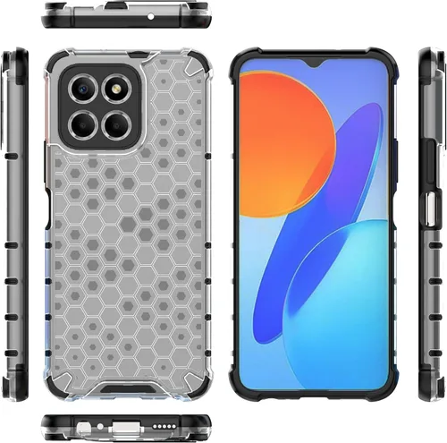 Vista 8 de Pzwoxukhov Funda para Honor X8 5G / X6 4G / X6s 4G, funda para Honor 70 Lite 5G Honeycomb Anti-Drop Shock-Absorbing Case Case Case for Honor 70 Lite