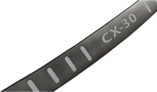Vista 5 de Protector de parachoques trasero de automóvil, para Mazda CX-30 2020 2021 2022 2023, accesorios para piezas de automóvil, cubierta de umbral