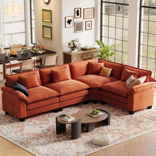 Vista 78 de CDCASA Silla de acento de gran tamaño de 50'' con otomana Asiento extra ancho y profundo estilo sofá nube para sala de estar, dormitorio, rincón