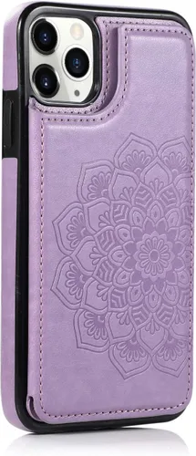 Vista 9 de Asuwish Funda compatible con iPhone 11 de 6.1 pulgadas y protector de pantalla de vidrio templado, funda para tarjetero, ranura para teléfono