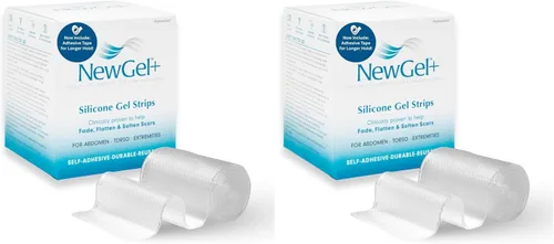 Vista 10 de NewGel - Cinta profesional de silicona avanzada para tratamiento de cicatrices por MyNewGel, ultra gruesa, para abdomen, sección C, queloides