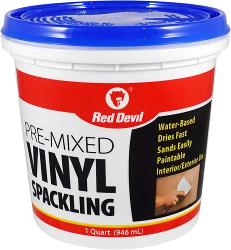 Vista 5 de Red Devil 0531 Spackling de vinilo premezclado, 1 galón