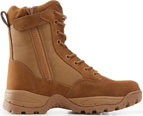 Vista 7 de Maelstrom TAC FORCE botas de trabajo tácticas militares, con cierre, de 8 pulgadas