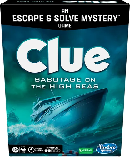Vista 16 de Clue Escape: The Illusionist's Club Juego de mesa Juego familiar de Escape Room Misterio de resolución de 1 vez A partir de 10 años 1-6