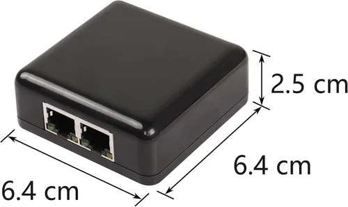 Vista 3 de SinLoon Adaptador divisor de red RJ45 Gigabit, divisor de cable Ethernet de 1000 Mbps 1 a 2, conector de extensión de red RJ45, dos dispositivos