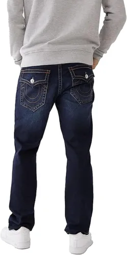 Vista 13 de True Religion Jeans Ricky de pierna recta para hombre - Denim elástico