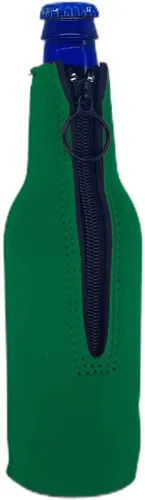 Vista 19 de Botella de cerveza de neopreno en blanco Coolie (1, negro)