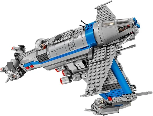 Vista 3 de LEGO Star Wars Episodio VIII Bombardero de resistencia 75188 Kit de construcción (780 piezas)