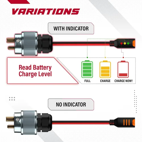 Vista 4 de Adaptador JMR para Rolls Royce Ghost Phantom compatible con CTEK (puerto de 2 pines, con indicador) Compatible with CTEK, Ghost Phantom