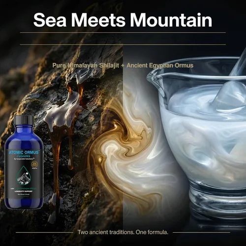 Vista 5 de Atomic ORMUS Fusions Shilajit Monoatómico Gold – Líquido de 4 onzas, ORMUS de oro de 24 quilates + extracto de shilajit 20:1, suplemento de energía