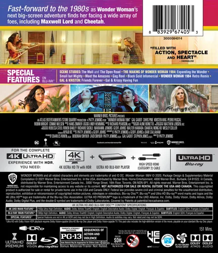 Vista 3 de Wonder Woman 1984 4K Ultra HD Blu-ray 4K UHD