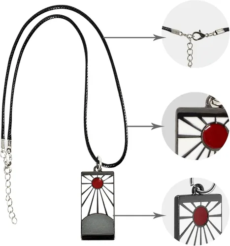 Vista 5 de Collar de anime Cosplay para Tanjirou