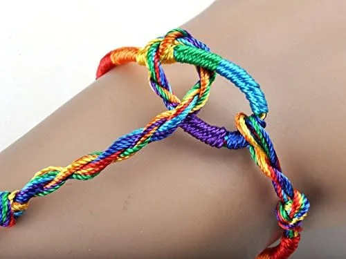 Vista 4 de 50 hebras trenzadas para joyería pulseras hechas a mano de Afazfaong