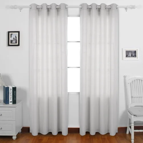 Vista 14 de Deconovo Curtains cortinas de ventana recicladas de algodón para sala de estar