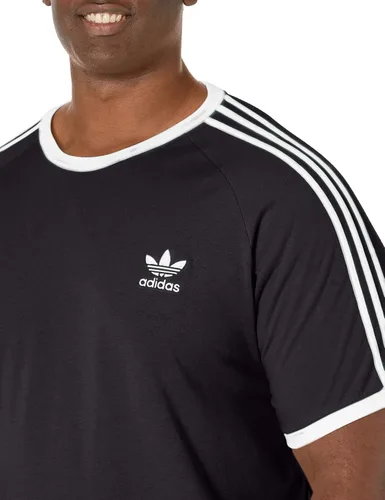 Vista 3 de adidas Originals Camiseta de 3 rayas Adicolor para hombre