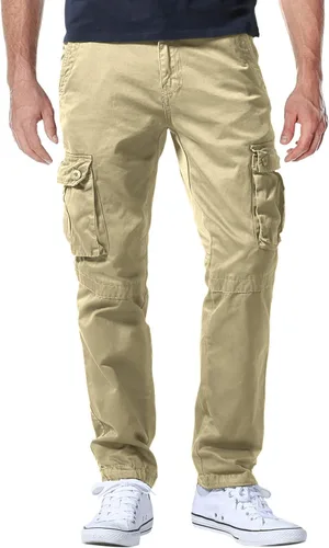 Vista 26 de Match Men's Casual Cargo Pants
