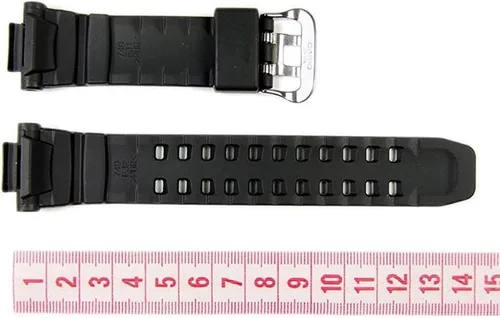Vista 2 de Correa de repuesto original Casio 10287236 para Casio Watch GW-3500B-1A2V + otros modelos, Negro -, Moderno