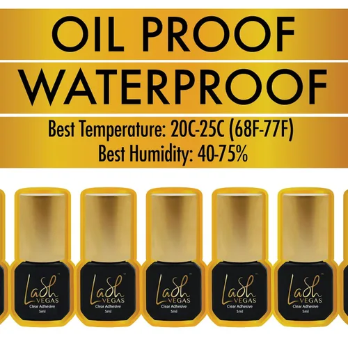 Vista 3 de Pegamento de pestañas transparente para extensiones de pestañas (0.2 fl oz), 0.5-1 segundo, pegamento profesional fuerte para pestañas con retención