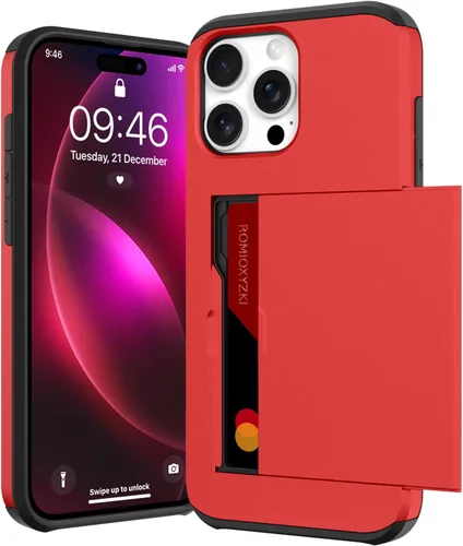 Vista 25 de ZIYE Compatible con iPhone 12 Pro Max Funda tipo cartera con tarjetero, Funda de dos capas antiarañazos con bolsillo oculto, Funda protectora a Verde