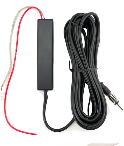 Vista 7 de Kenwood - Receptor de reproductor de CD estéreo USB AUX con Bluetooth para salpicadero, con Enrock Marine Dash Kit protector cubierta de radio, kit