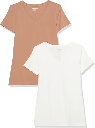 Vista 120 de Amazon Essentials Women's Regular-Fit Short-Sleeve Crewneck T-Shirt
