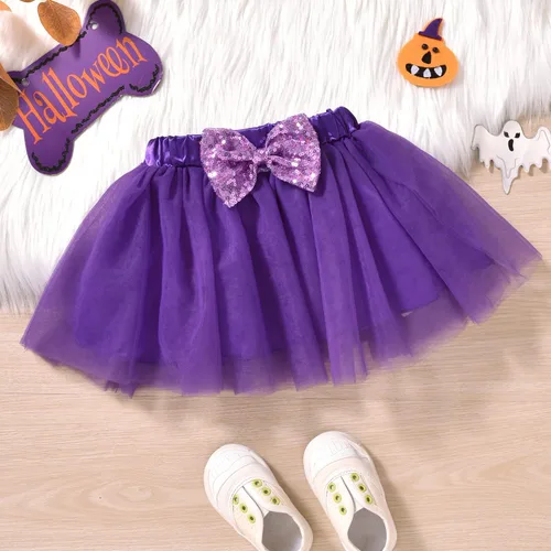 Vista 7 de Baby Girl Halloween Costumes My 1st Halloween Outfits Romper+ Tutu Skirt+ Striated Leg Warmer+ Bunny Headband Outfit Set