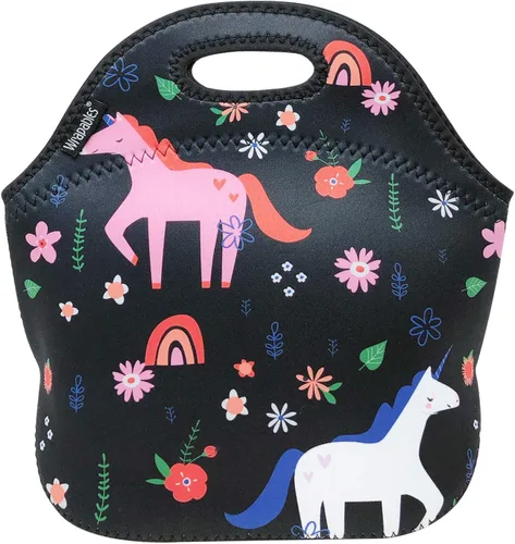Vista 17 de Wrapables® Bolsa de almuerzo de neopreno aislada, plátanos