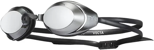 Vista 4 de TYR Vecta Racing Swim Goggles - Adult Swimming Goggles for Men and Women - Anti-Fog, UVA/UVB Protection, Watertight