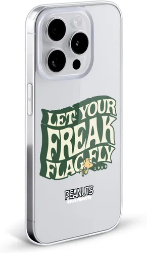 Vista 2 de Head Case Designs Funda de gel suave con licencia oficial de Peanuts Freak Flag Fly Woodstock 50th compatible con Apple iPhone 7 Plus/iPhone 8 Plus