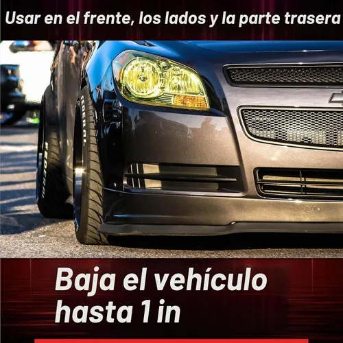 Vista 3 de Alerón delantero universal EZ Lip, Rojo