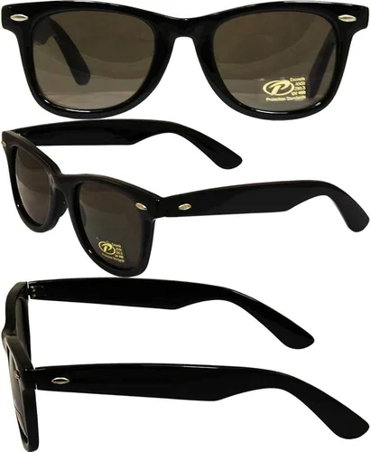 Vista 4 de Gafas de sol Blues Brothers de Pcsun Black Frames Smoke Lens