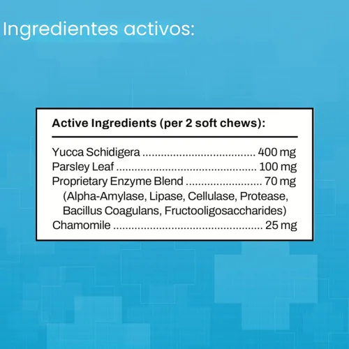 Vista 3 de Masticables blandos de coprofagia disuasoria para comer heces para perros