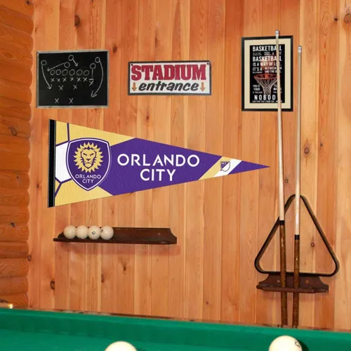 Vista 2 de Bandera de banderín del Orlando City Soccer Club