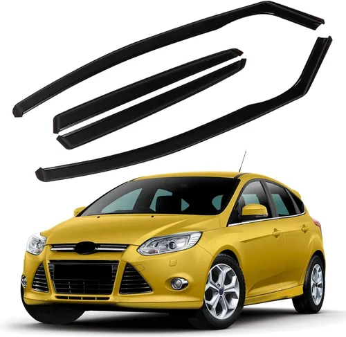 Vista 34 de Protector de lluvia apto para GMC Terrain 2010-2017, deflector de visera de ventana lateral de montaje exterior, protector de sombra de ventilación