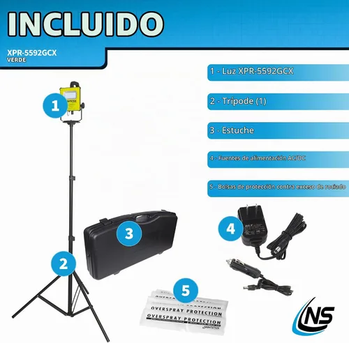 Vista 8 de Nightstick XPR-5592GCX Luz LED recargable intrínsecamente segura
