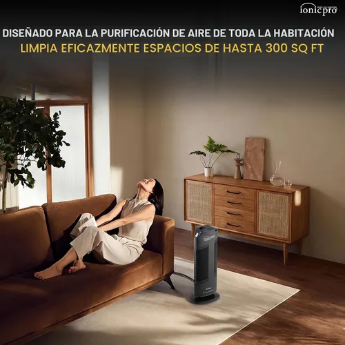 Vista 9 de Envion Purificador de aire compacto iónico Pro