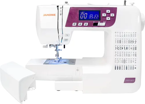 Vista 7 de Janome 3160QDC-G Máquina de coser y acolchar con kit de acolchado de regalo!