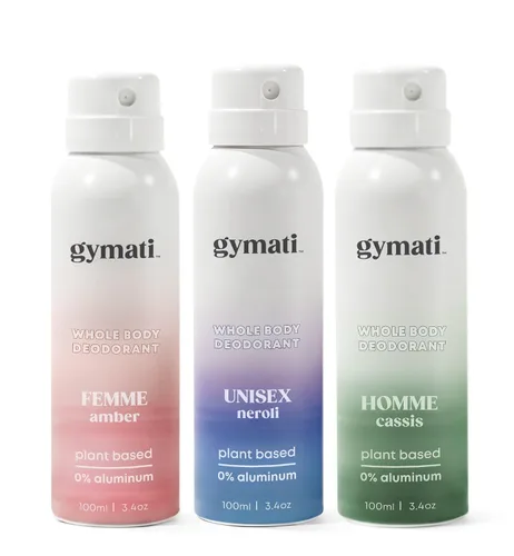 Vista 15 de Gymati Desodorante corporal natural en aerosol sin aluminio, unisex, paquete de 2