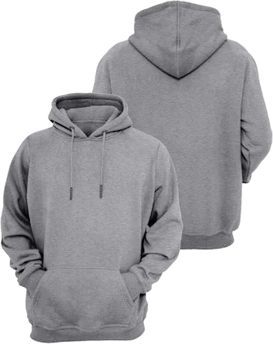 Vista 4 de COOFANDY Sudaderas con capucha para hombre, casual, ligera, de manga larga, atléticas, con bolsillo